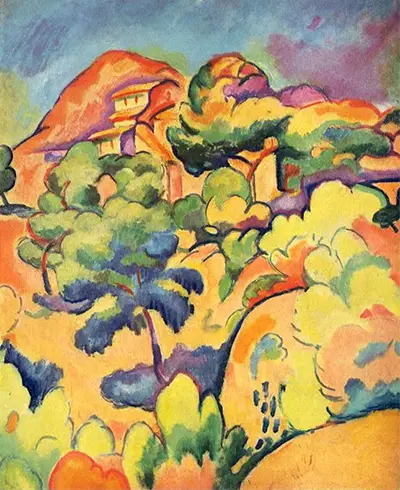 Landscape at La Ciotat Georges Braque